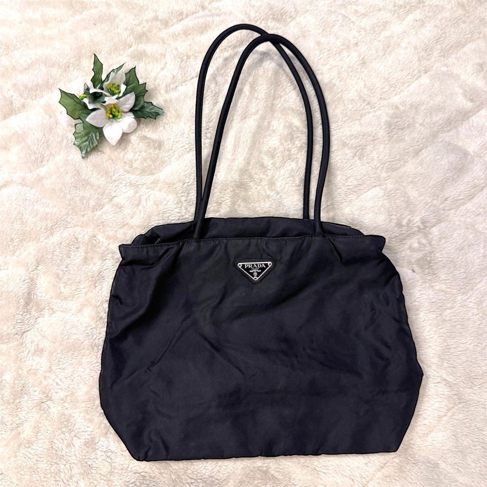 Prada Vintage Nylon Handbag Shoulder Bag