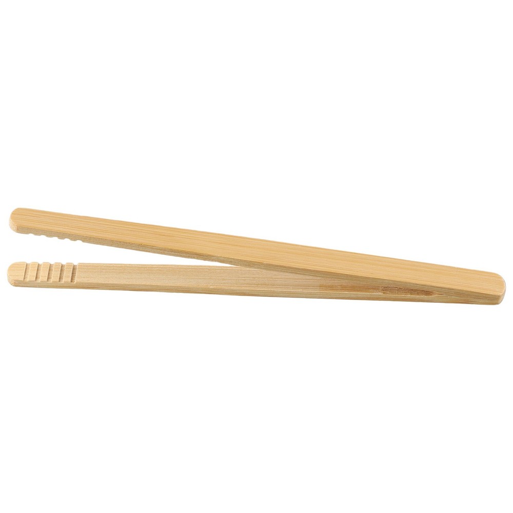 High Quality Wooden Toast Salad Tongs Pack of 2 for Easy Food Handling