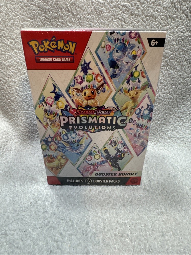 Pokemon TCG SV8.5 Prismatic Evolutions Booster Bundle - New / Factory Sealed