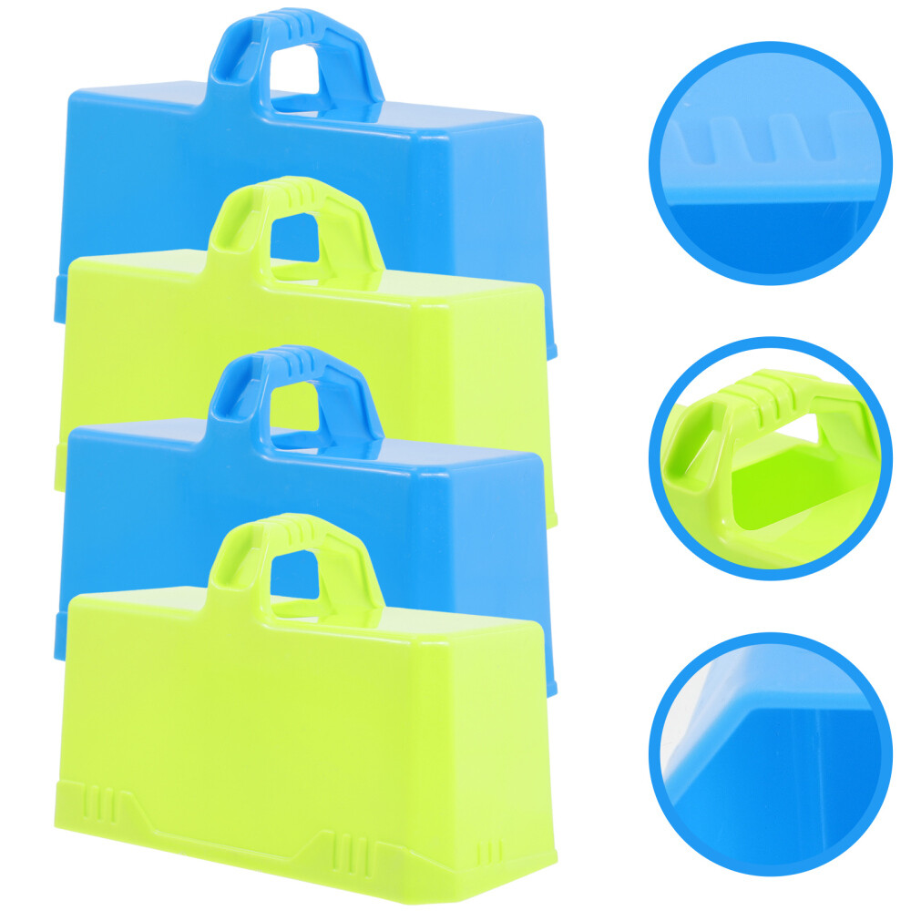 4 Pcs Snow Castle Kit Brick Mold Tool Blocks Tools for Mud Child