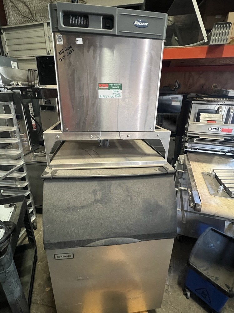 NICE USED FOLLET ICE MACHINE MAKER 1800LB NUGGET STYLE ICE REMOTE