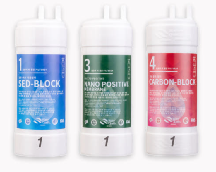 Cuckoo In & Out CP-MN031 Water Purifier Compatible Filter Full Set 3EA - EXPRESS