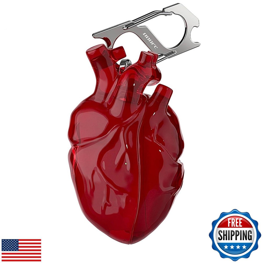 AirPods Pro 2 Case with 3D Heart Design Silicone Cover and Keychain