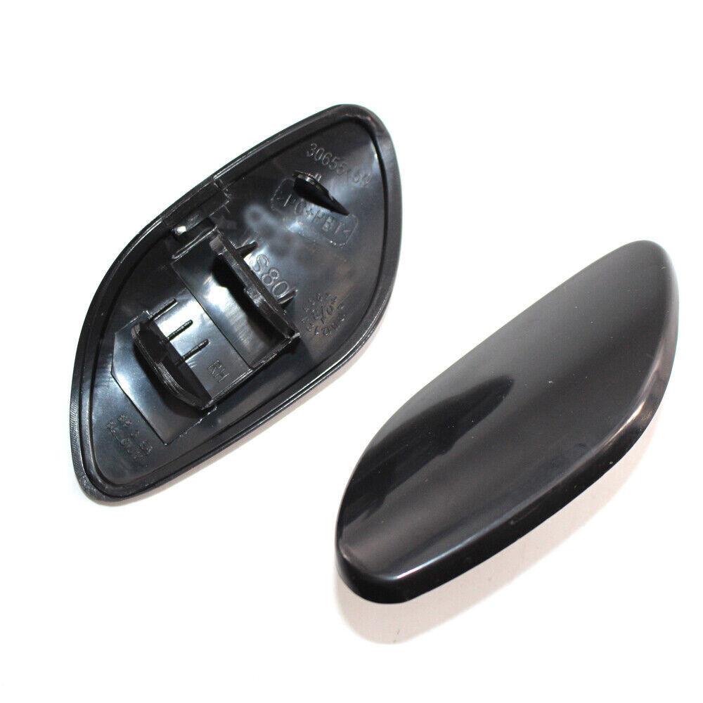 Pair Headlight Washer Cover Cap Front Bumper for VOLVO S80 07-13 12 10 39870060