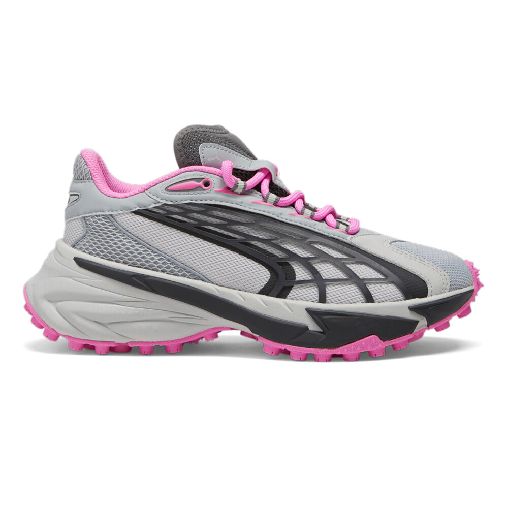 Puma Spirex Sporty Lace-Up Womens Grey Casual Sneakers 39917801