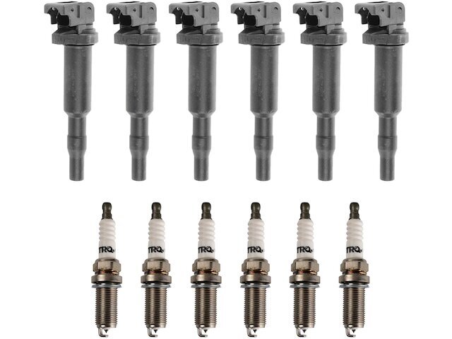 TRQ Ignition Coil and Spark Plug Kit fits BMW 528i xDrive 2010 13KWHN
