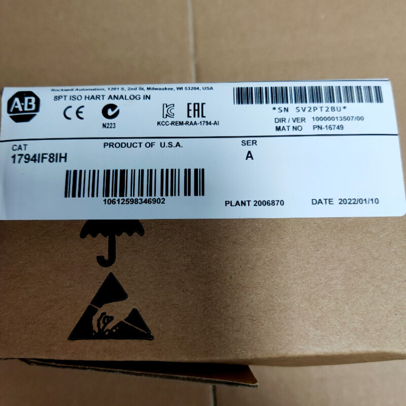 1PC 1794-IF8IH AB PLC Output Unit 1794IF8IH New Factory Sealed Spot Goods