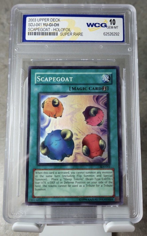 Scapegoat SDJ-041 Starter Deck Joey Unlimited Edition Yugioh