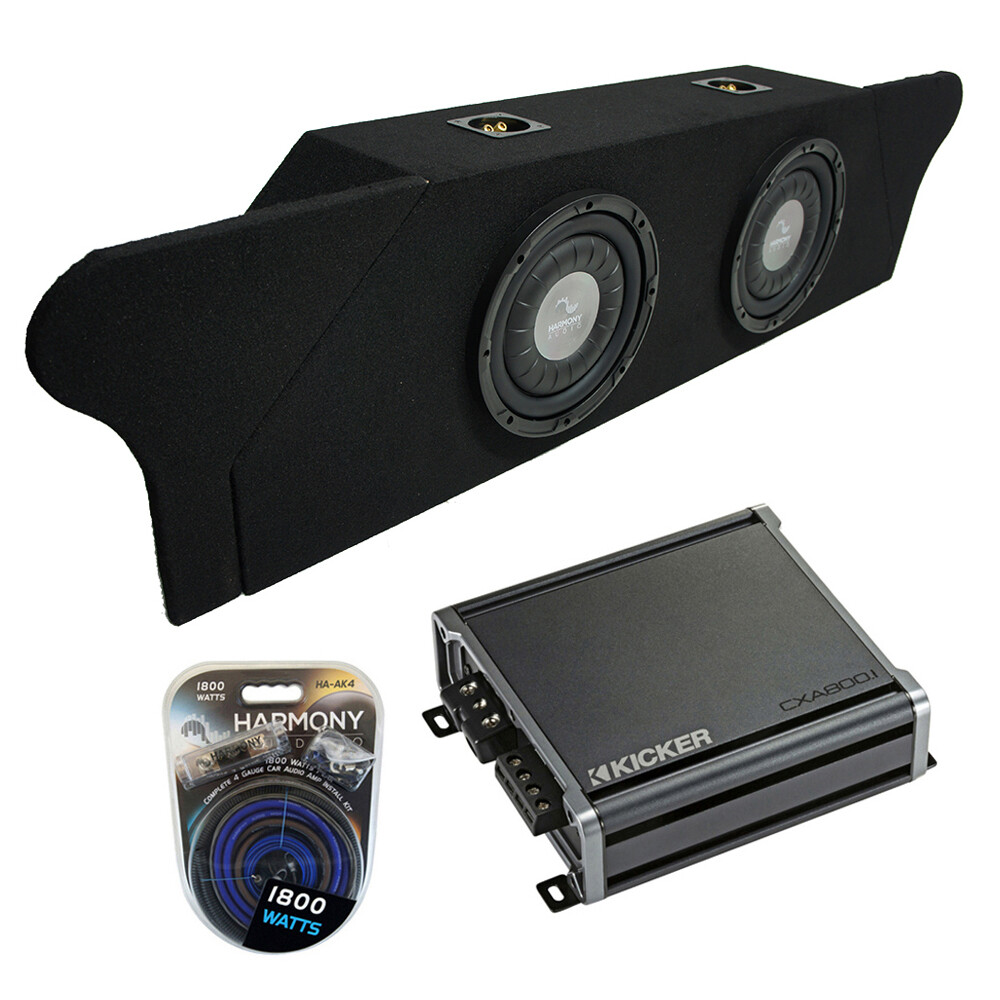 2010-2015 Chevy Camaro Coupe Trunk Sub Box with Dual 10
