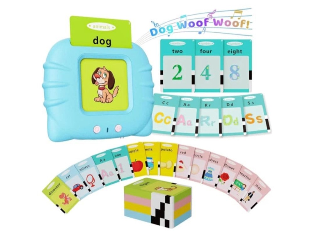 Interactive Talking Flash Cards for Toddlers 1-6 Years, Autism Learning Toys