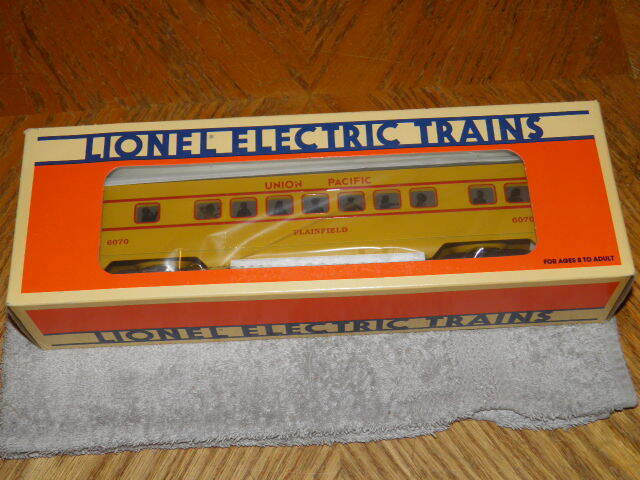 LIONEL 6-16070 UNION PACIFIC PLAINFIELD PULLMAN CAR LIGHTED NIB/UNRUN EXCELLENT