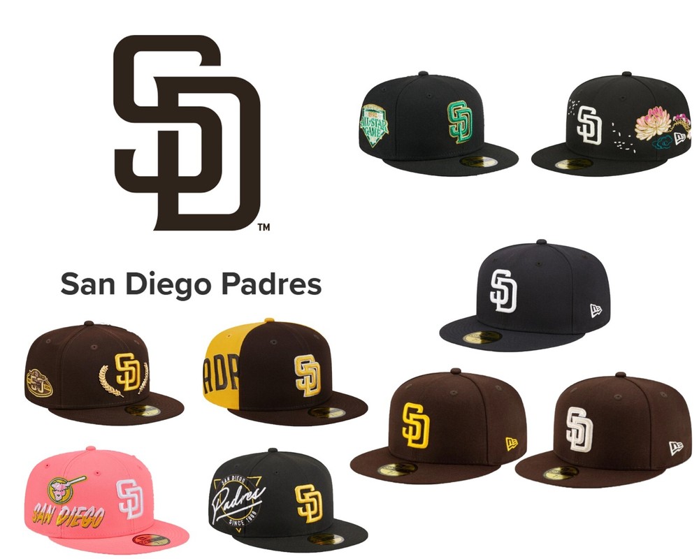 2024 New MLB San Diego Padres New Era 59FIFTY Size Cap