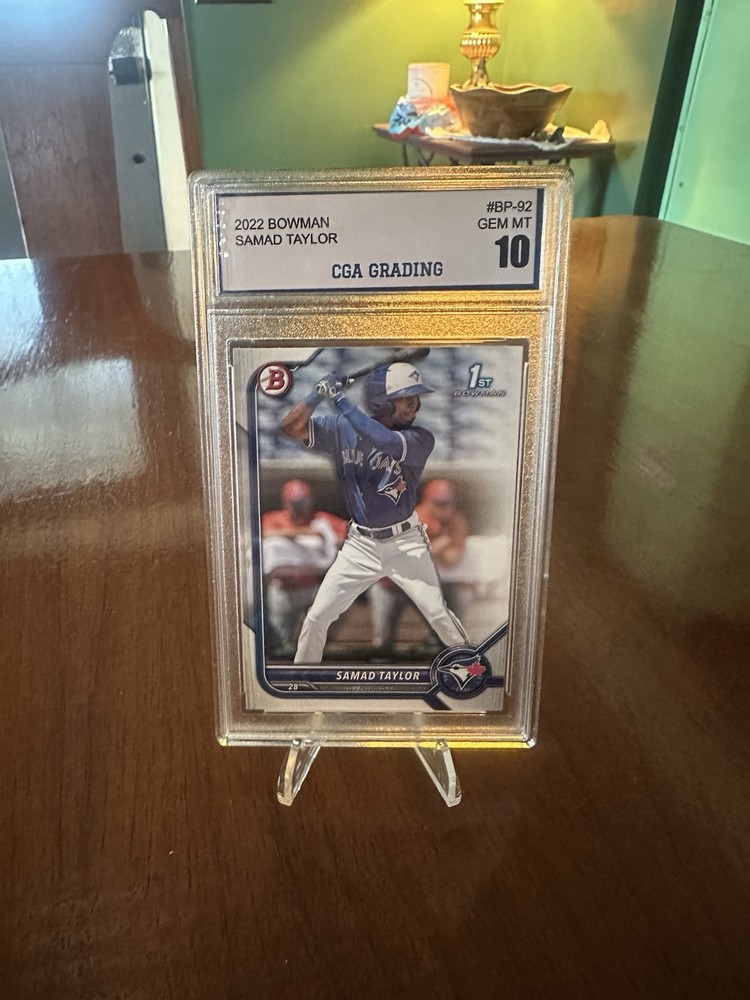 2023 Bowman Samad Taylor Rookie Card PSA Gem Mint 10