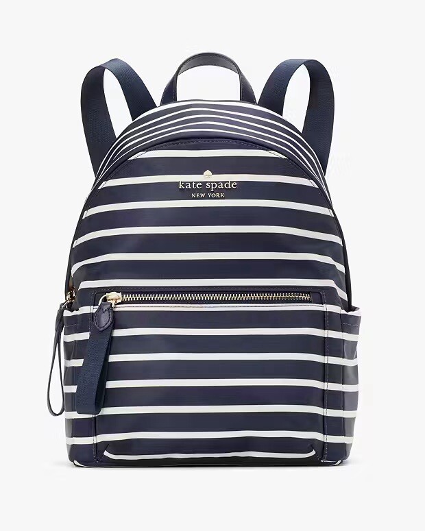 Kate Spade Navy Nylon Chelsea Medium Backpack