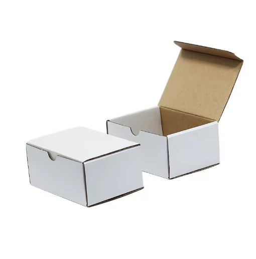 20Pcs/lot White Cardboard Christmas Gift Box for Surprise box