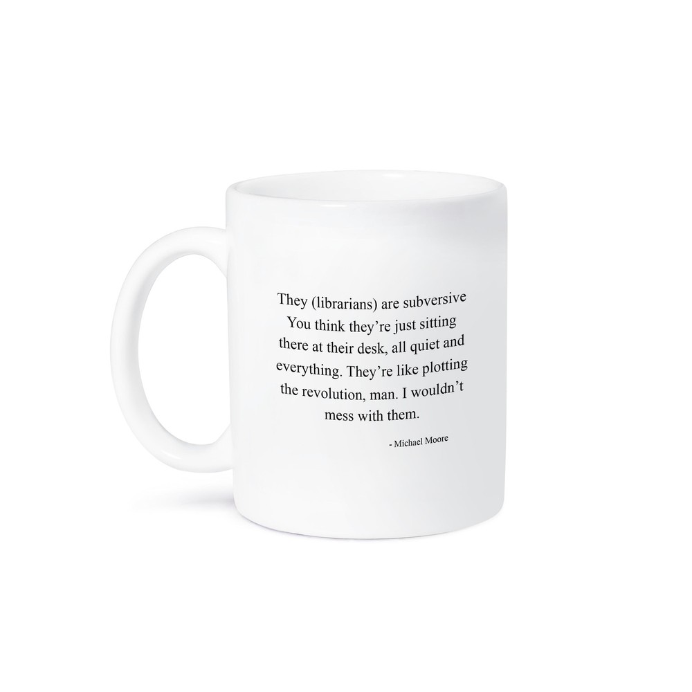 3dRose, They librarians are subversive, Mug
