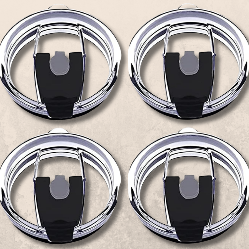 4 Pack 20 oz Tumbler Lids Fits YETI and Similar Travel Mugs Coffee Cups