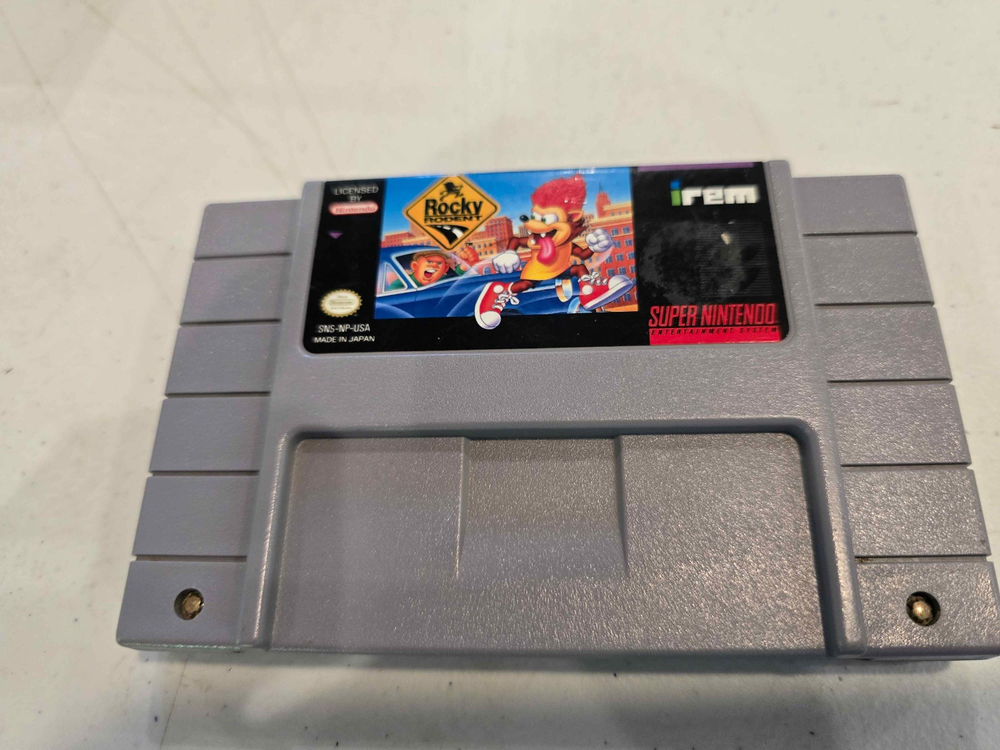 Rocky Rodent (Super Nintendo SNES, 1993) - Authentic - Cartridge Only