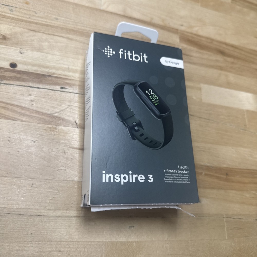 image is a Fitbit Inspire 3 Health & Fitness Tracker.