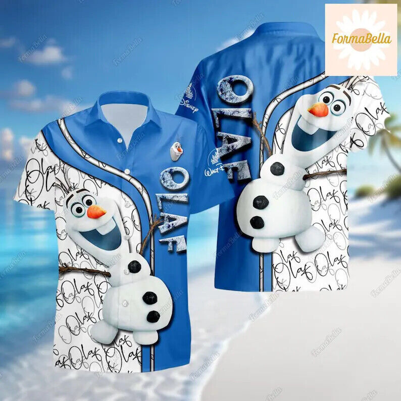 Frozen Olaf 3D Hawaiian Shirt Mother’s Day Gift All Over Print Best Price US Size