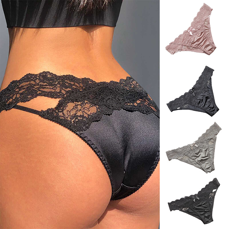 Sexy Women's Lingerie Lace Panties Thong G-string Knicker Sleepwear Underwear