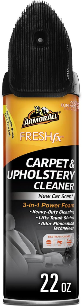 Armor All Carpet & Upholstery Cleaner Spray – Powerful Formula for Tough Stains in Cars & Home