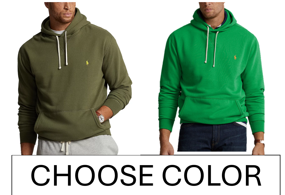 Polo Ralph Lauren Men's Big & Tall RL Fleece Hoodie NWT $148