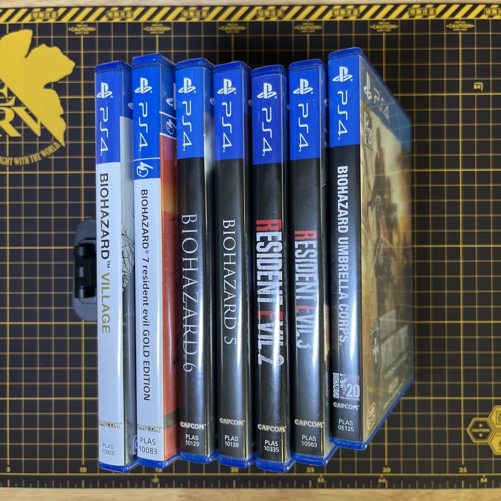 Lot 7 Biohazard Resident Evil Umbrella Corps RE 2 3 5 6 Village PS4 Asia English