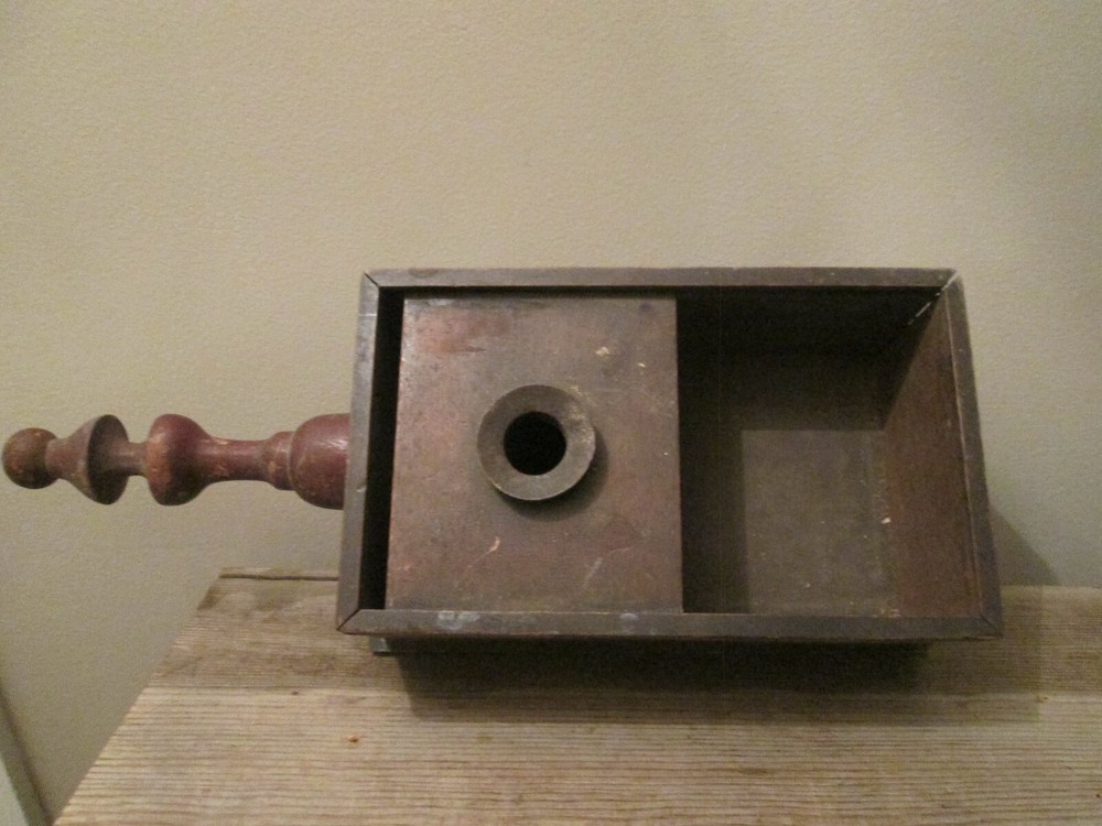 Vintage Wooden Black Ball Secret Voting Box Fraternal ? Masonic ? No Marbles