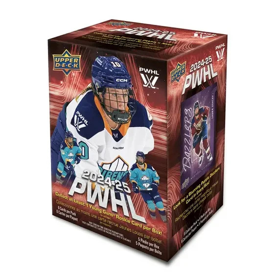2024-25 Upper Deck Hockey PWHL Sealed Blaster Box *PURPLE DAZZLER EXCLUSIVE*
