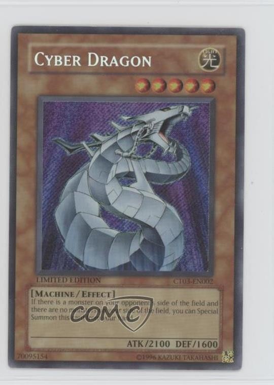 Cyber Dragon Yugioh Series 3 Limited Edition Promo Tin 2006 06rp-image