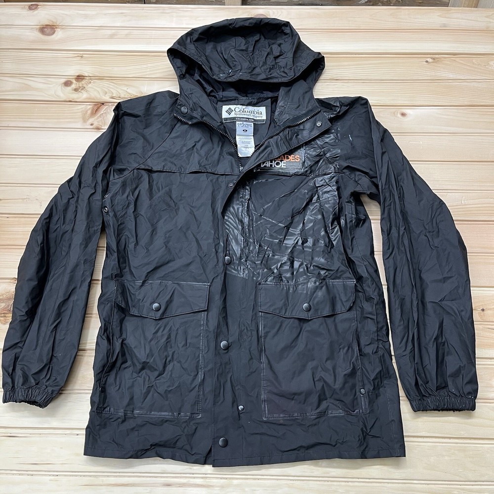 Columbia Palisades Tahoe Ski Hooded Jacket Full Zip Size Small  