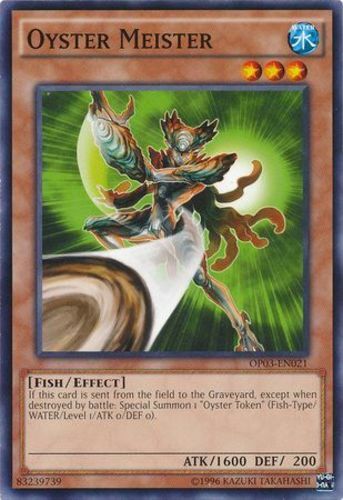 Oyster Meister OP03-EN021 Common Unlimited x3 Near Mint