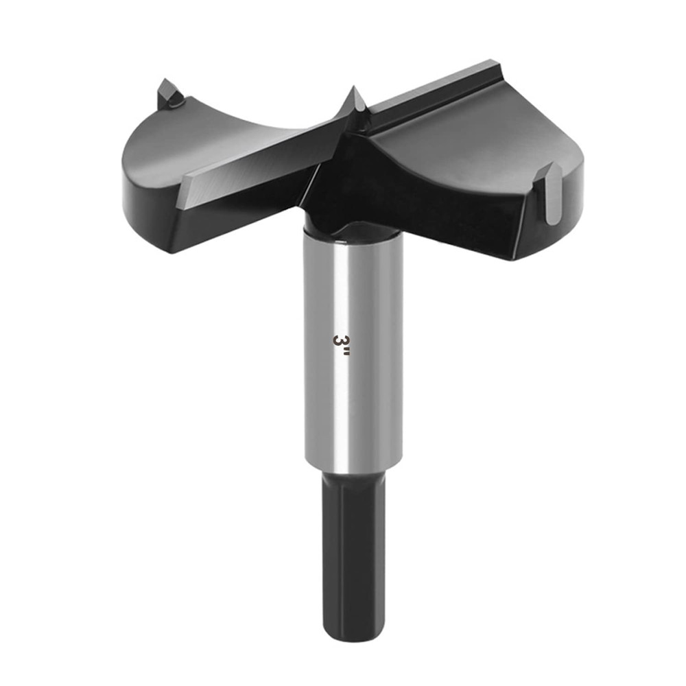 3 Inch Forstner Drill Bit, Carbide Tipped Forstner Bit for Hard Wood, Wood Drill