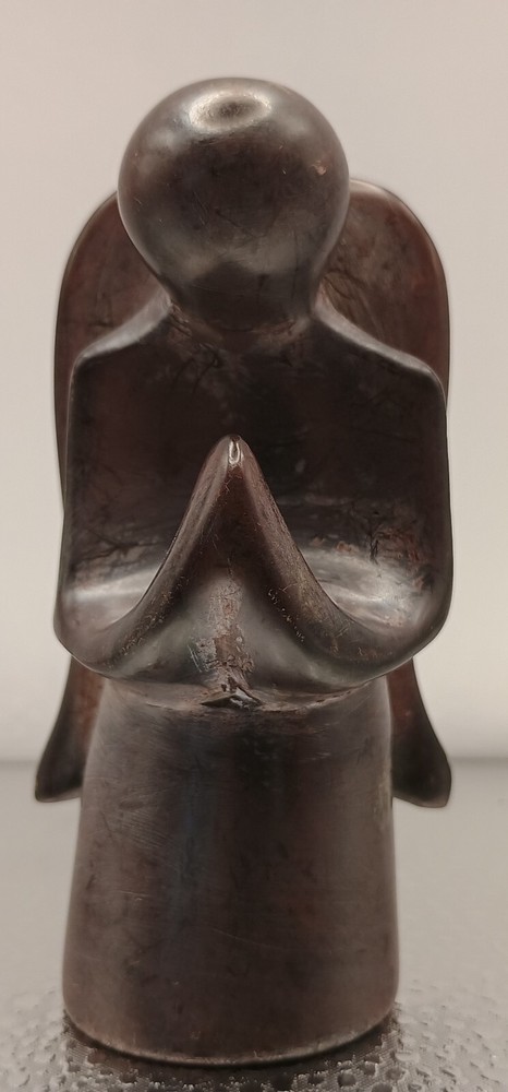 Hand Crafted Stone Praying Angel 4.5
