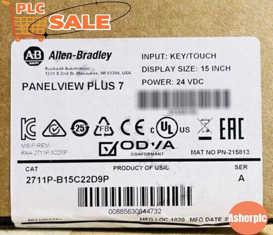 2711P-B15C22D9P New Factory Sealed AB ONE YEAR WARRANTY FAST DELIVERY 1PCS NIB