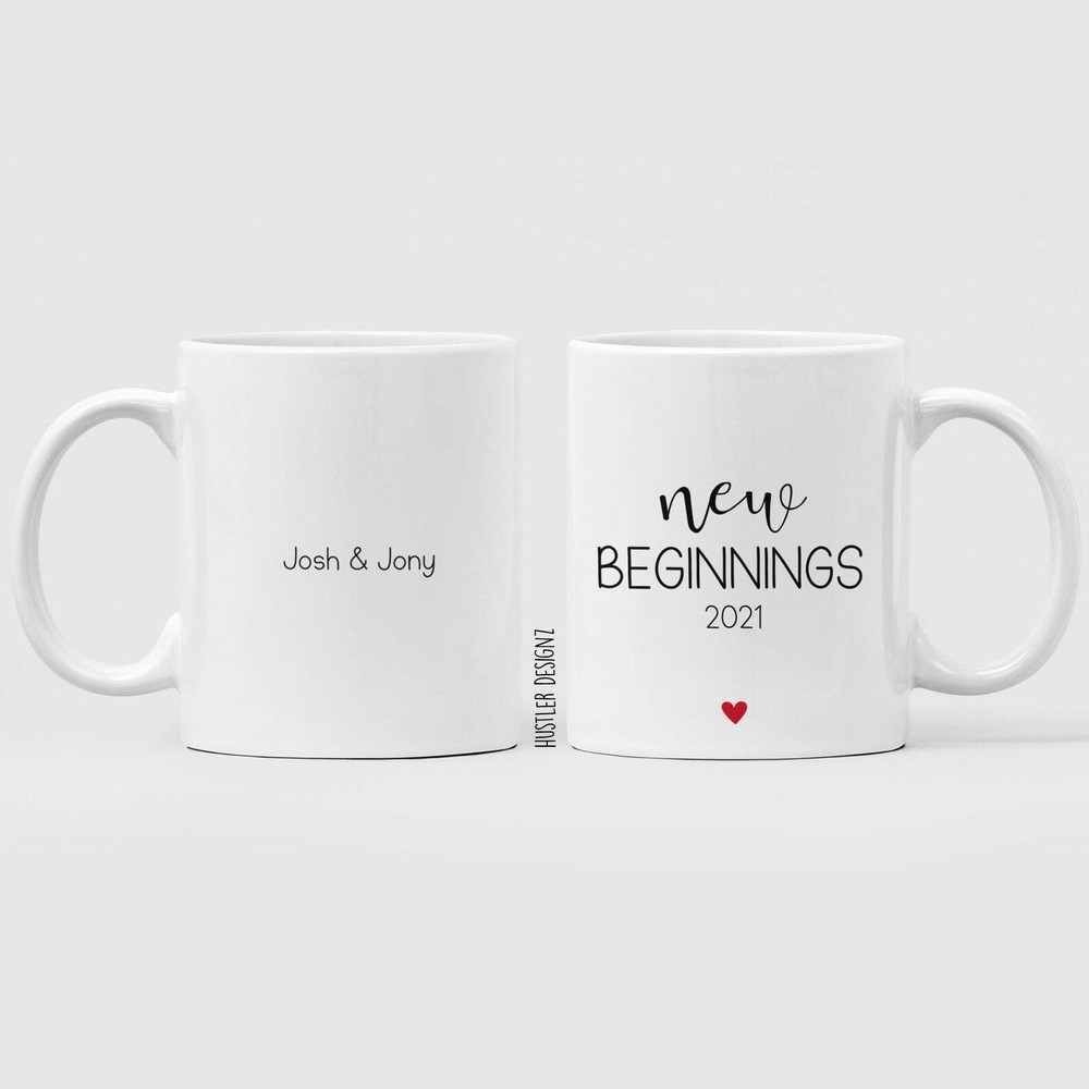 New Beginnings Gift Personalized Mug New Adventure Gift Couples Gift Moving Away
