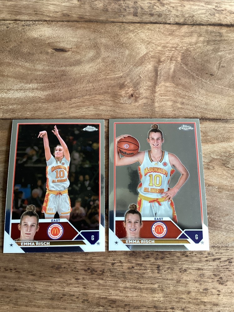 2023 Topps Chrome McDonald's All-American Emma Risch Card #34 #82