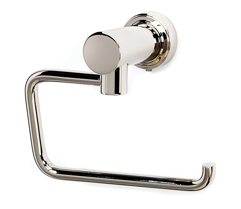 Alno A8766 Nickel Infinity Single Post Tissue Holder