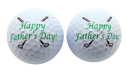 Fathers Day Golf Ball Gift Set for Dad - 2 Premium Golf Balls-image