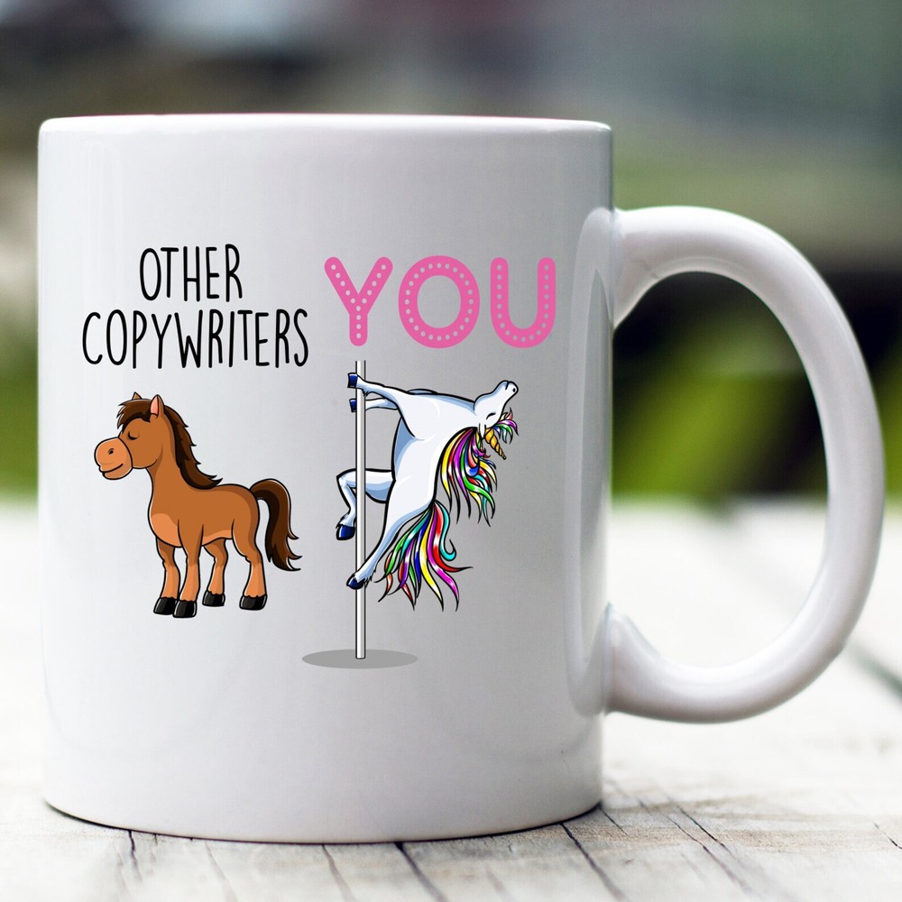 Copywriter Gift Copywriter Mug Copywriter Funny Unicorn Mug Copywriter Cup Copyw