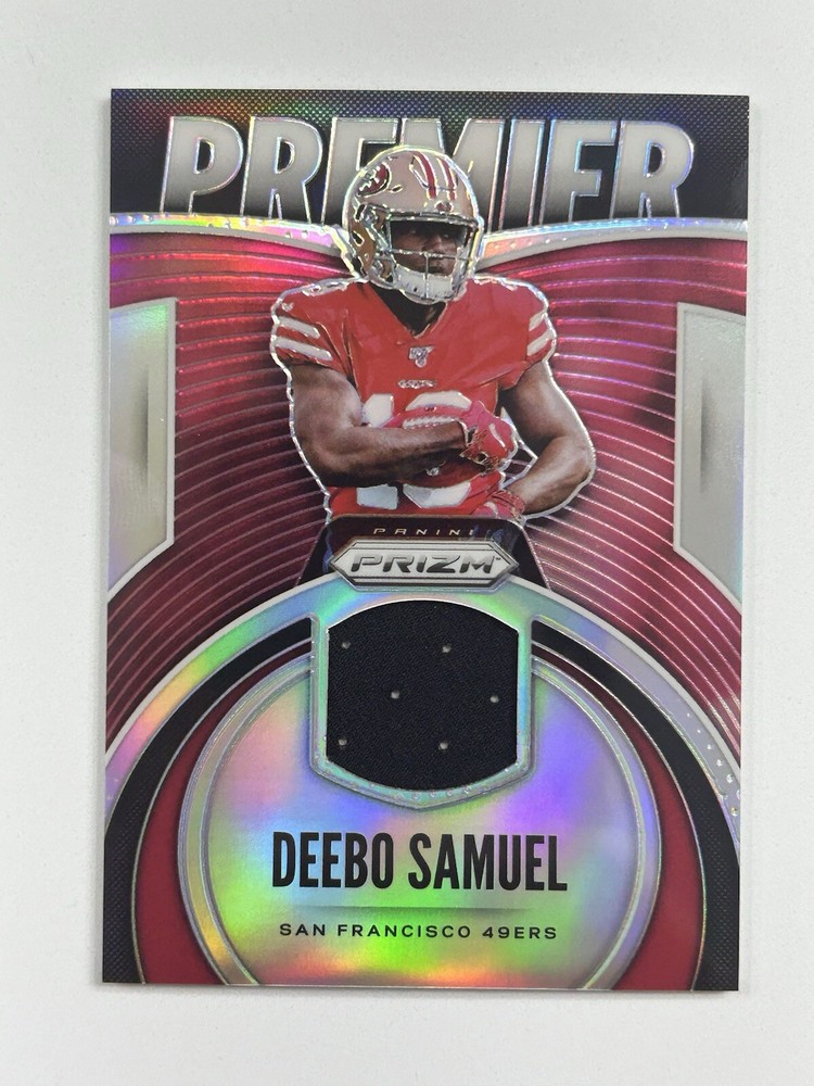2019 Panini Prizm - Premier Jerseys #PJ-DSA Deebo Samuel (MEM, RC)