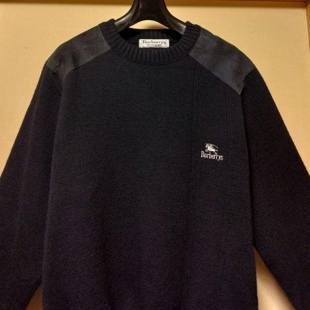 Burberry knit sweater Men's Fashion from Japan