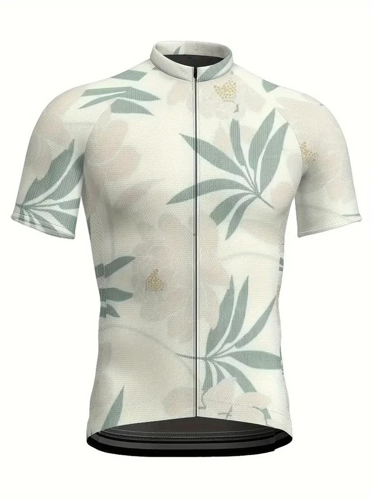 Men's Summer Cycling Jersey Quick Dry Riding Breathable Bike Shirt Short Sleeve