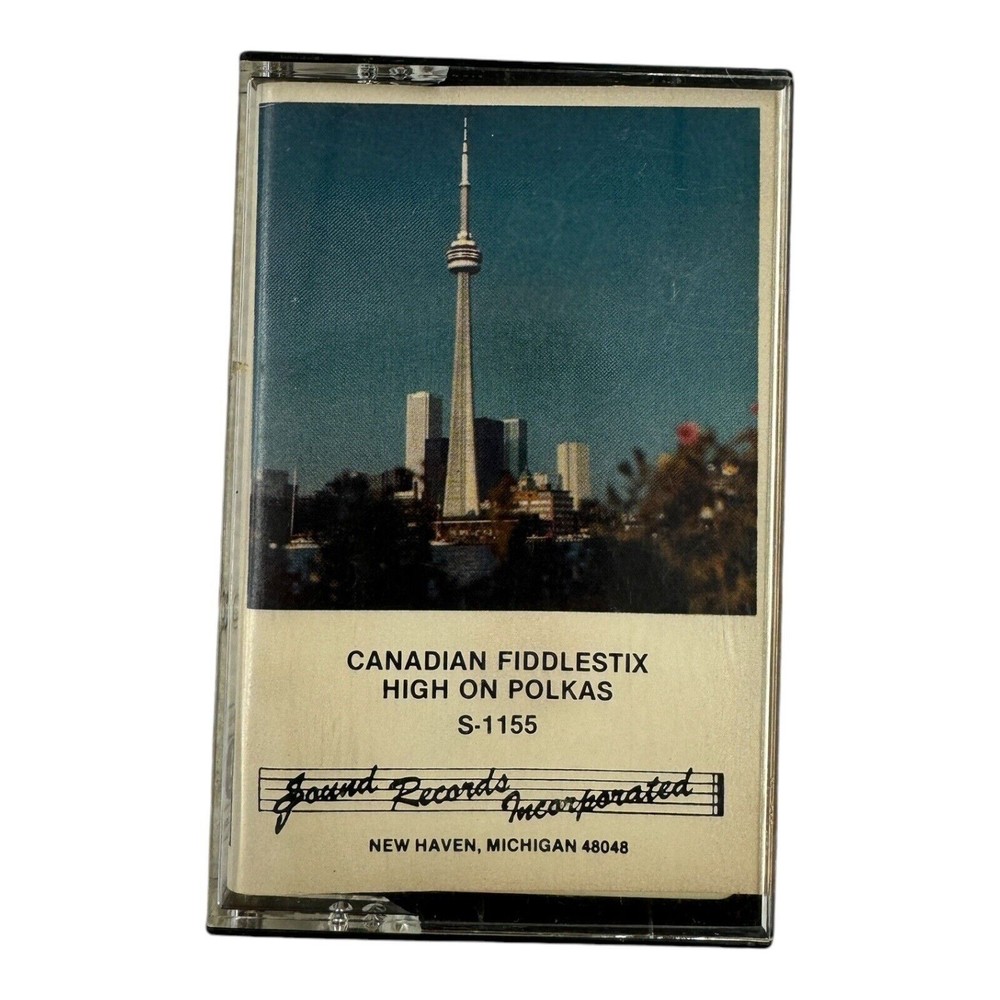 The Canadian Fiddlestix High On Polkas Cassette Tape