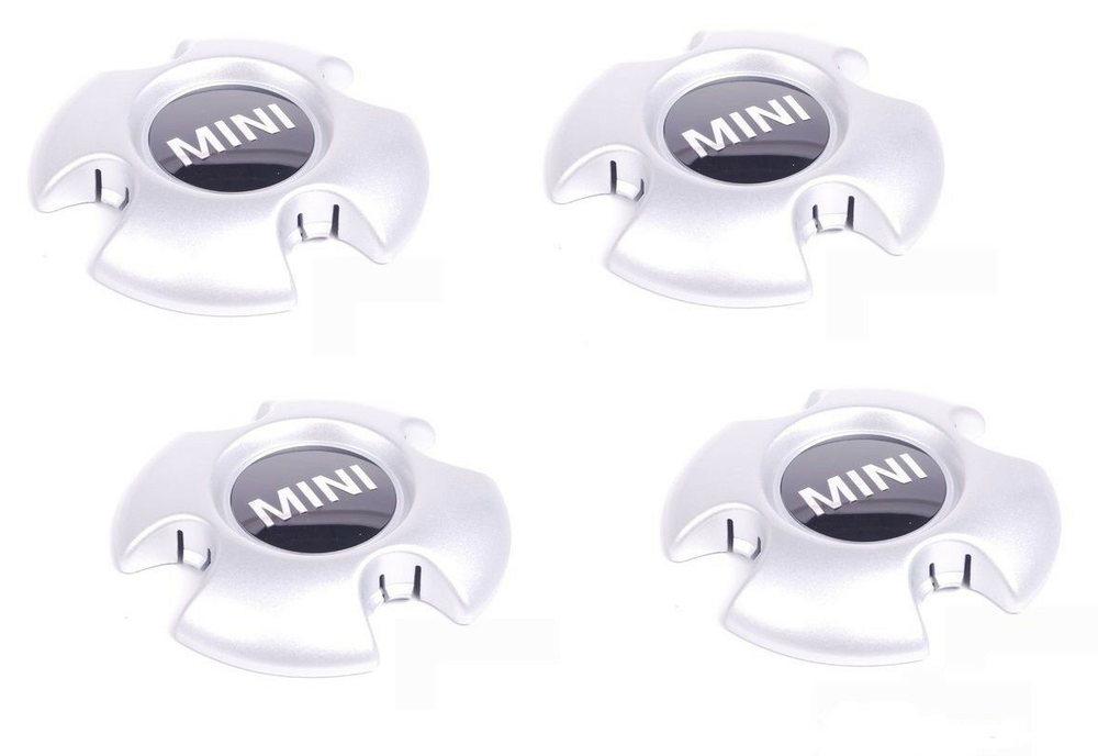 MINI Cooper Clubman R55 Wheel Center Hub Cap 4pcs Set 36136862440 NEW GENUINE