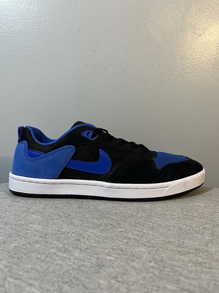 Nike SB Alleyoop Black/Royal Blue Skateboarding Men's Shoe Size 10.5 CJ0882004