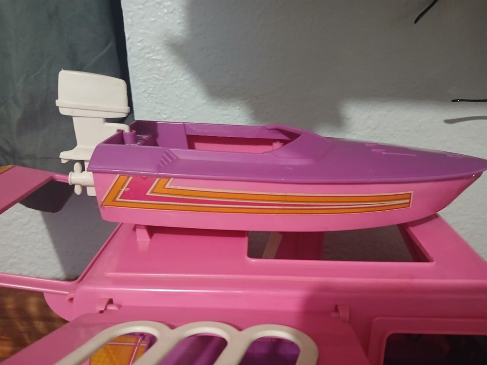 barbie travel train fun complete