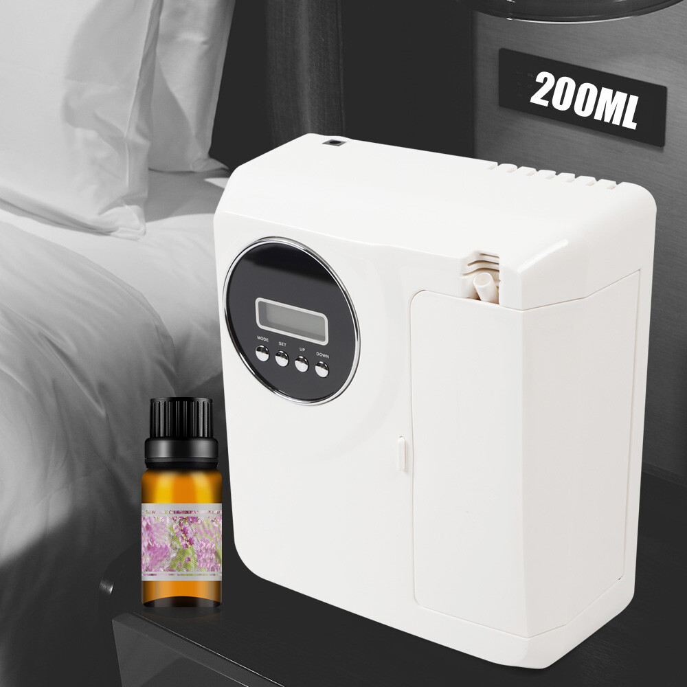 Commercial-grade silent waterless HVAC essential oil diffuser  