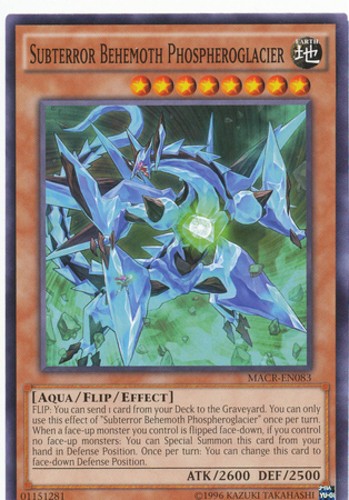 Subterror Behemoth Phospheroglacier MACR-EN083 Common Unlimited Edition